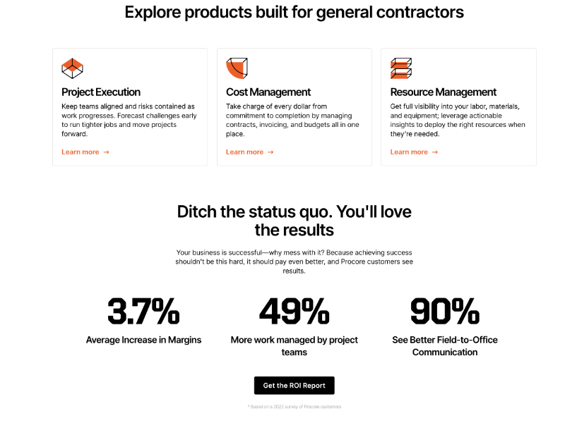 Procore project management platform